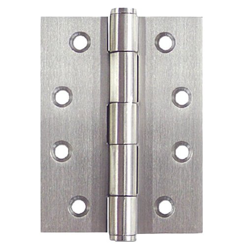 Pair - Steel Butt Hinges 100x75x2.5mm finished - Zinc plated