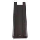 Steel Sliding Gate block holder  size 280x80x26mm for 75mm Sliding Block- powder coated Black