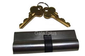 Viro Italian Key Barrel 70mm  Double keyed Cylinder - Keys Difference