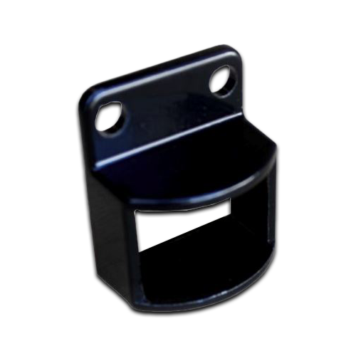 [BK537] Aluminium Fencing rail Bracket for tube size 50x25 mm Black for Brick - Black