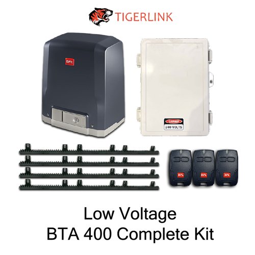 [GMSG403] BFT Motor - Deimos BTA 400 Kit (Low Voltage) - Sliding Gate Motor Kit