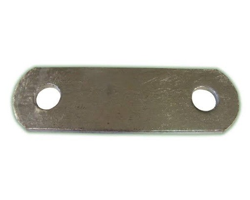[HN172] Hot Dip Galvanised Back Plate size 116x40x5mm- A plate only