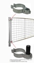 Chain fencing 2 Part  Hinge 80x40 NB  or 90x48.5mm / each