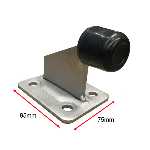 Gate Stopper with Base Plate 90mm 