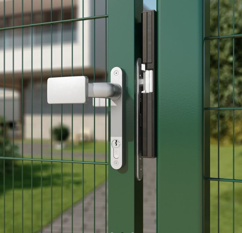 Gate Handle Aluminium with fixed  and/or rotating operation Locinox 3006FIX