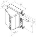 Gatemaster Bolt on Lock Keyed access to fit 10-30mm Frames LH