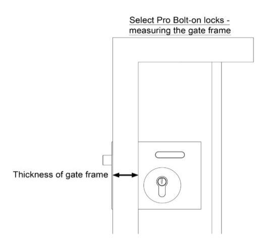 Swing Gate Screw to Screw hinge 16mm LH / pair - Zinc plated