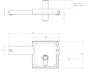 Gatemaster Screw Fixed Locking Bolt