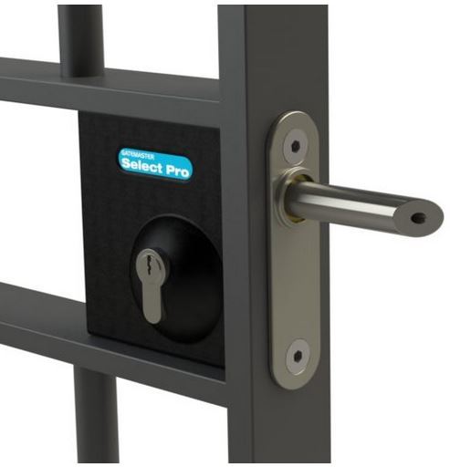 Swing Gate Bolt on Lock  Keylatch to fit  40-60mm Gate Frames