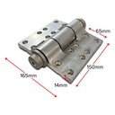 Heavy Duty Aluminium Gate Hinges  - Each