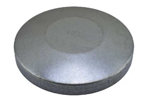 Galvanised Steel Round Cap 165mm (150NB)