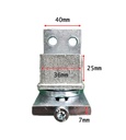 Knock in Bearing Hinge 40x40mm for steel tube