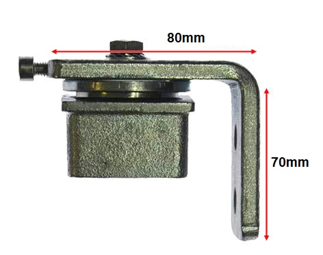 Knock in Bearing Hinges for 50x50mm steel frame - 2 hinges