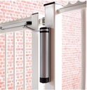 Locinox Lion Compact Hydraulic Gate Closer for any gate situation- Silver