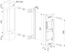 Locinox Electric strike for Swing Gates for H- Metal & H-Wood insert locks - Fail Open