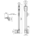 Magnetic safety Pool Latch series 3 Top Pull