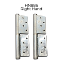 Right Handed - Heavy Duty Screw on Self Closing Hinge / Pair