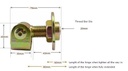 Swing Gate Hinge Adjustable 20mm pin with Rotating - pair