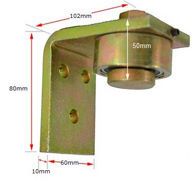 Swing Gate Bolt on Bearing Hinges for 600 KG Gates /PAIR