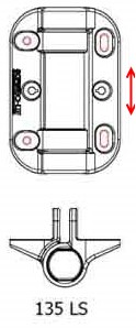 Swing Gate Self Closing Gate Hinge for gates up to 85kg - 2 legs / Pair