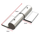 Swing Gate Weld to Weld hinge 16mm LH / pair - Zinc plated