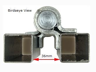 Swing Gate hinges Shackle Hinges 20mm pin -pair