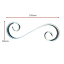 DS - Scroll 270x90x20x6mm