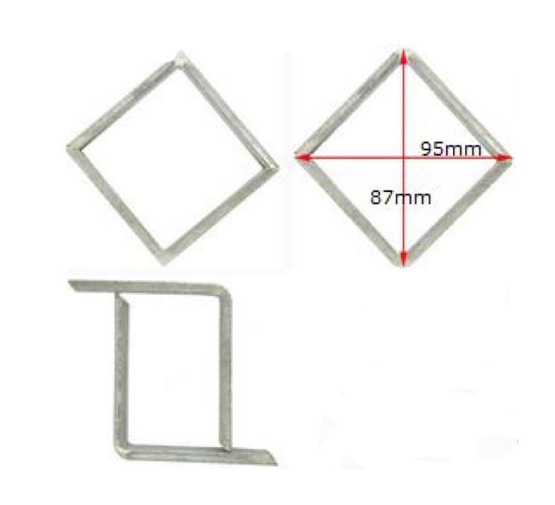 Diamond - Steel Fence and Gate Decorative  zinc plate