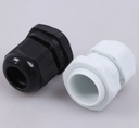 Nylon Secure Cable Gland Connector 3-6.5mm Grey