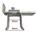 Sliding Gate Holder with Mounting Bracket for 50mm Tube