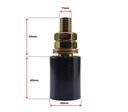 Top Post Guide Roller for Sliding gate size 30x40mm Black