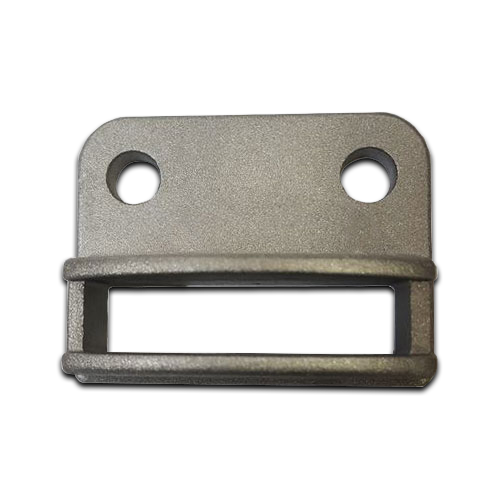 Aluminium Bracket 50x10mm -Single lug 2 holes