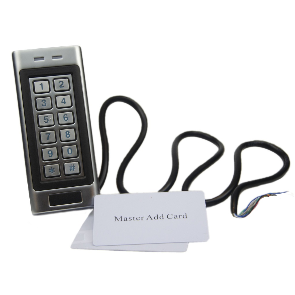 Digital Standalone Single Relay Keypad  Waterproof and weather resistant Anti-Vandal PIN 12V Only