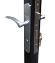 Swing Gate Mortise lock Euro Cylinder 20mm Backset in Chrome Face