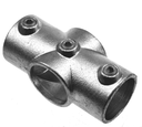 Kwikclamp 119 D48 series 2 way Cross, fit 40NB pipe (48mm)