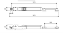 Beninca Single Swing Gate Motor TOM5024E Motor only