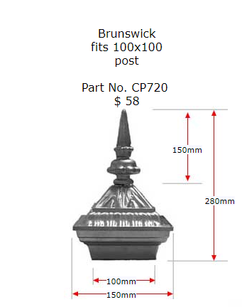 Brunswick - Aluminium Capital 100x100