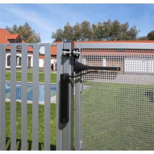 Locinox Lion Compact Hydraulic Gate Closer for any gate situation - Black