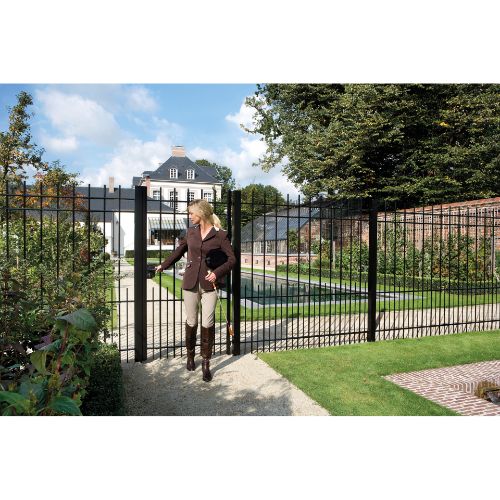 Locinox LAKQ H2 Large Ornamental Swing Gate Lock H2 for Square profile 60-80mm