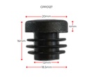 Plastic Round Cap 20mm (0.8-2mm) 