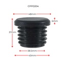 Long Neck Plastic Round Cap 40NB 