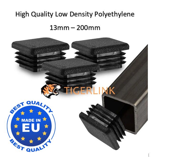 Plastic Square Post End Cap for Tube 100x100mm (5-8mm Wall thickness)