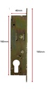 Viro Italian Sliding gate lock ( lock only)