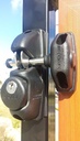 Safetech Gravity Double Sided Pedestrian Gate Latch Lock Black Keyed SLV-ViperX2