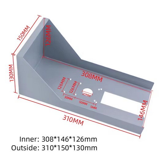 Waterproof Outdoor Privacy Protective Cover 199x99x55mm (copy)