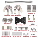 Trackless Bi-Folding Gate Hardware For Swing Gate 1m-1.3m One Leaf