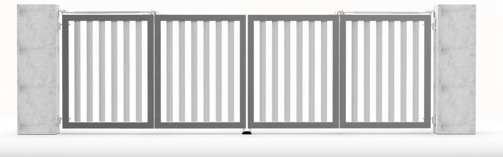 Trackless Bi-Folding Gate Hardware For Swing Gate 1m-1.3m One Leaf