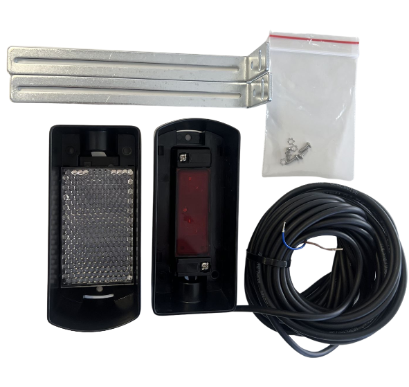 Sliding Gates or Swing Gates Safety Reflector beam kit with protector hood for Merlin & Grifco HPS15