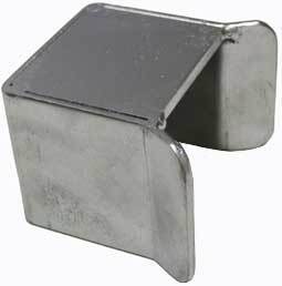 Sliding Gate Holder for Gate width 100mm with mounting bracket and welded cap and Rubber