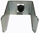 Sliding Gate Holder for Gate width 100mm with mounting bracket and welded cap and Rubber